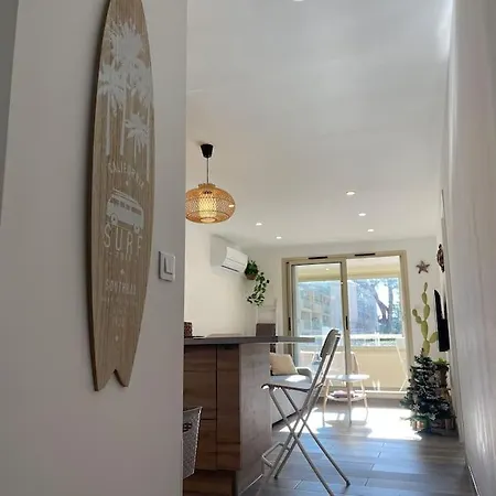 Perle Du Sud Avec Parking Prive, Piscine Ete Dans Calme شقة